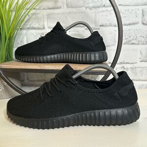Epic Step Kylee Sport Shoes Black Sneakers Light Weight Work Shoes Size 10
